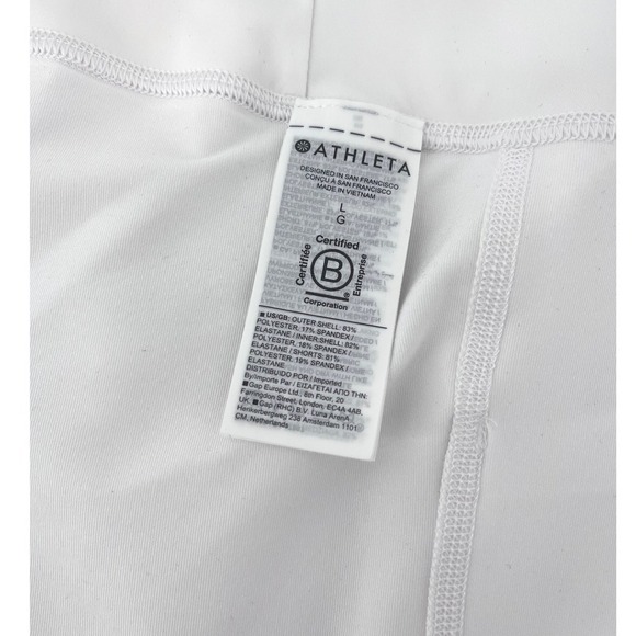 ATHLETA Ace Mesh Tennis Golf Pickleball Pockets Skort 15.5" Size Large NWT - Picture 11 of 13